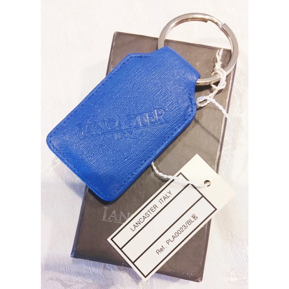 NWT Lancaster Leather Key Chain NO BOX.